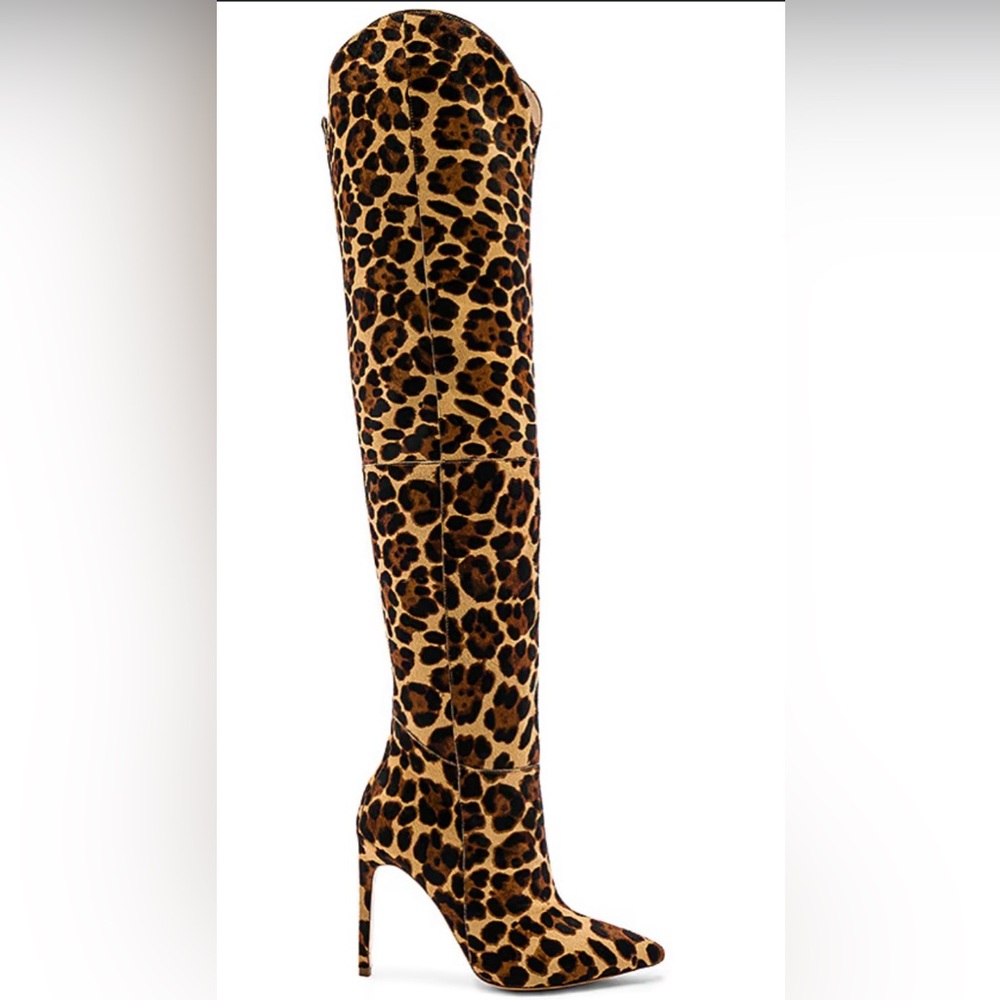 LPA Kori Leopard Heeled Boots